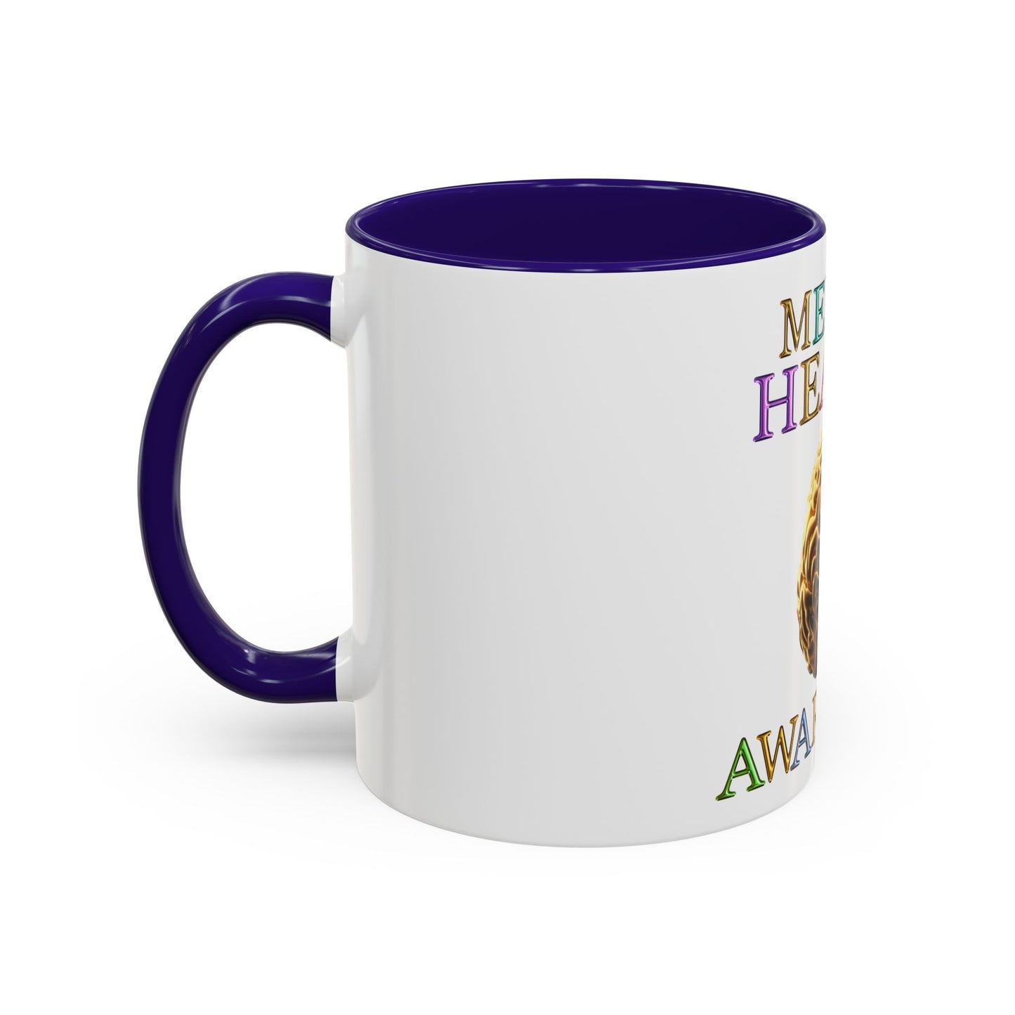 Colorful Mental Health Awareness Inspirational Self-Care Reminder Mug