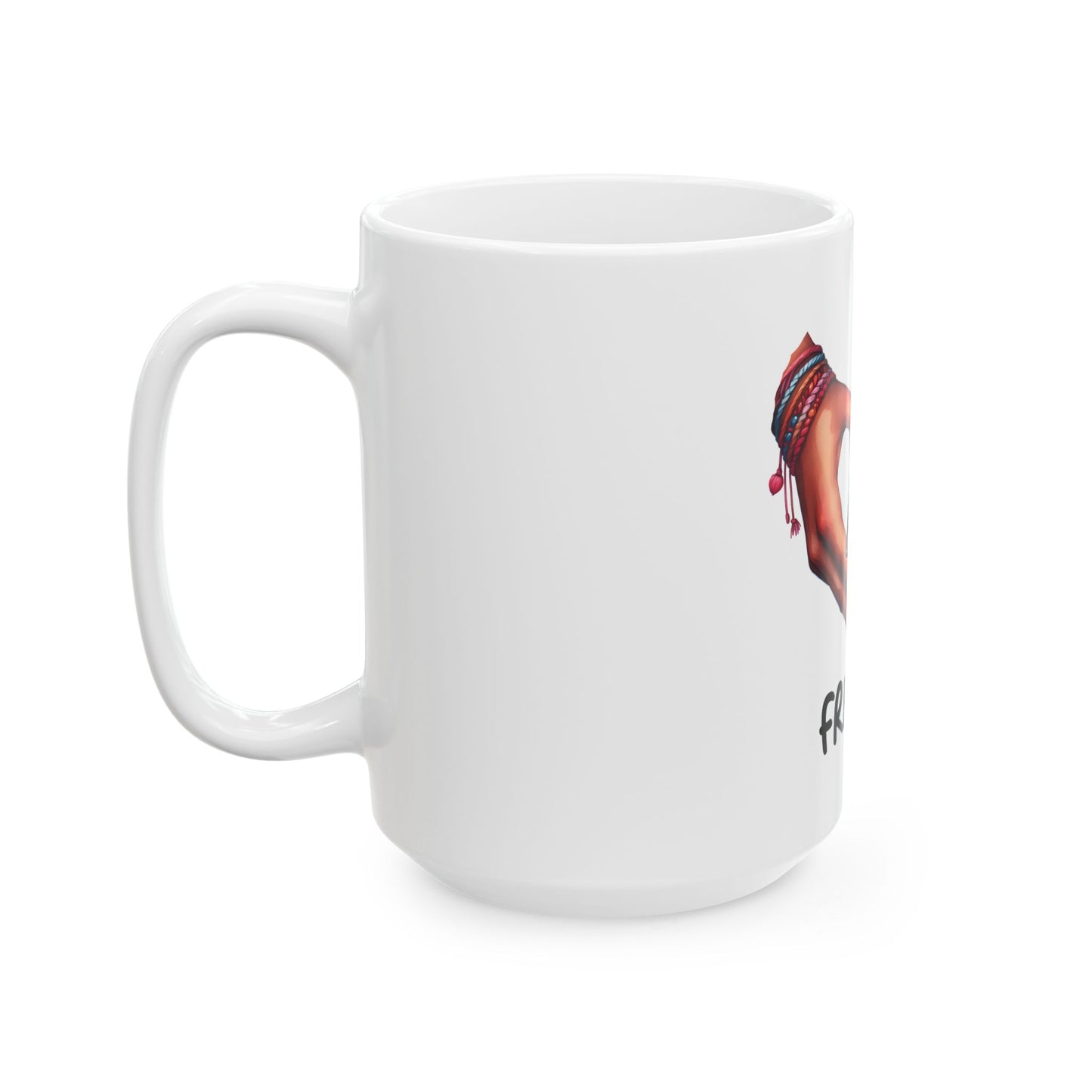 Best Friends Heart Hands Mug