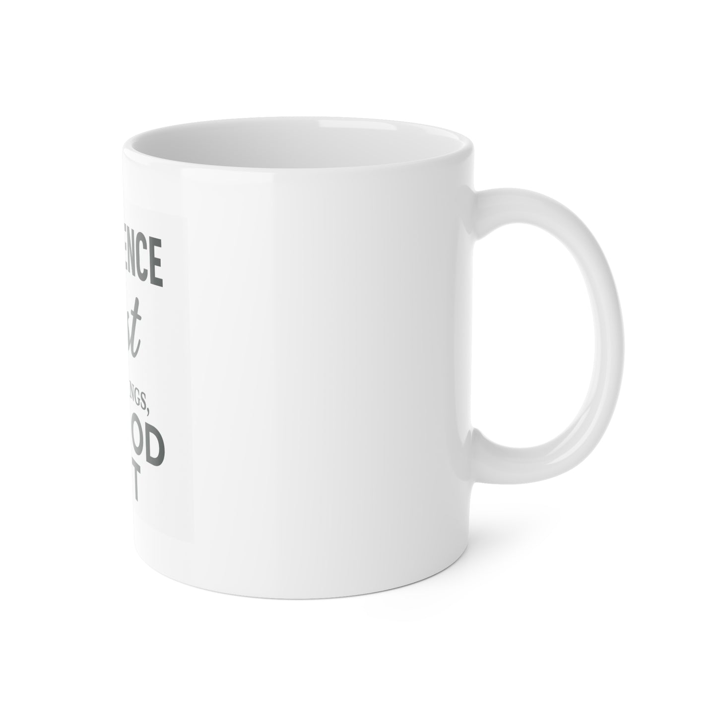 Godfidence Faith-Inspired in all things Put God First Mug