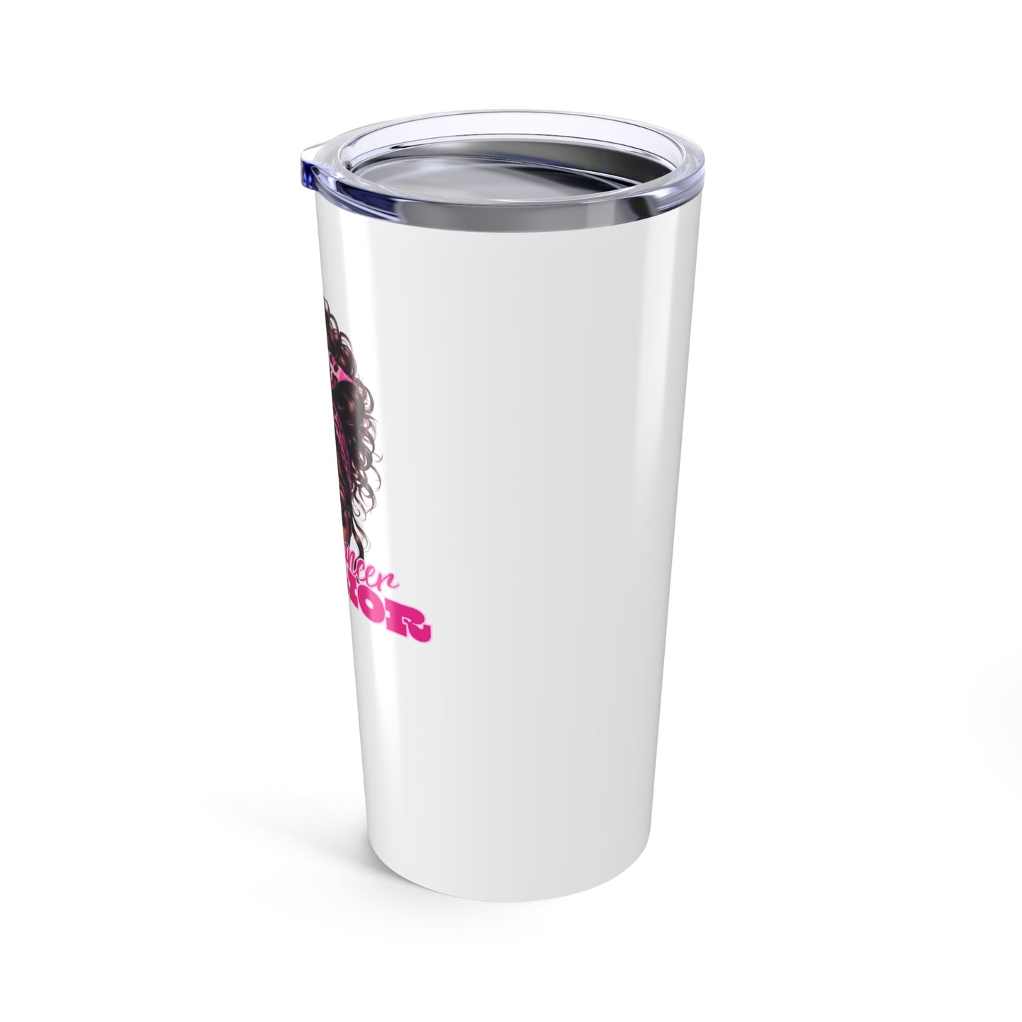 Breast Cancer Awareness Warrior Queen Inspirational Tumbler