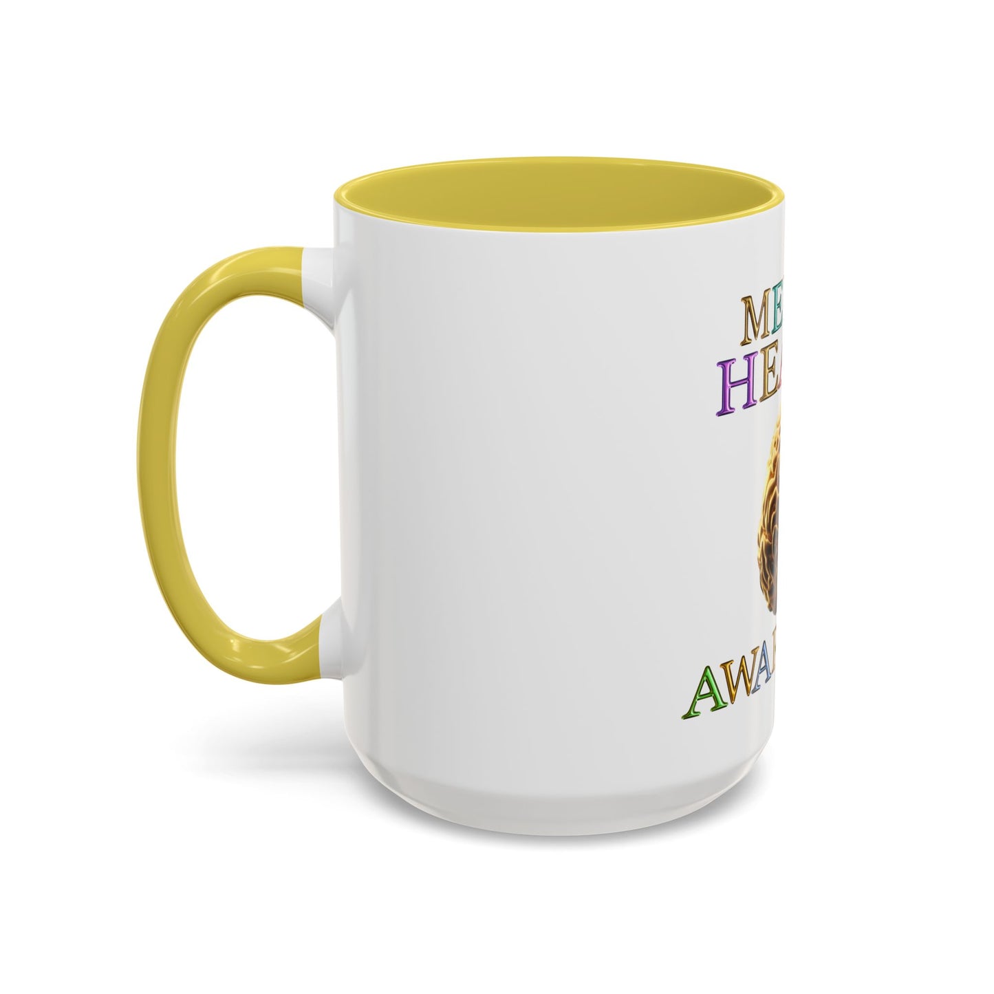 Colorful Mental Health Awareness Inspirational Self-Care Reminder Mug