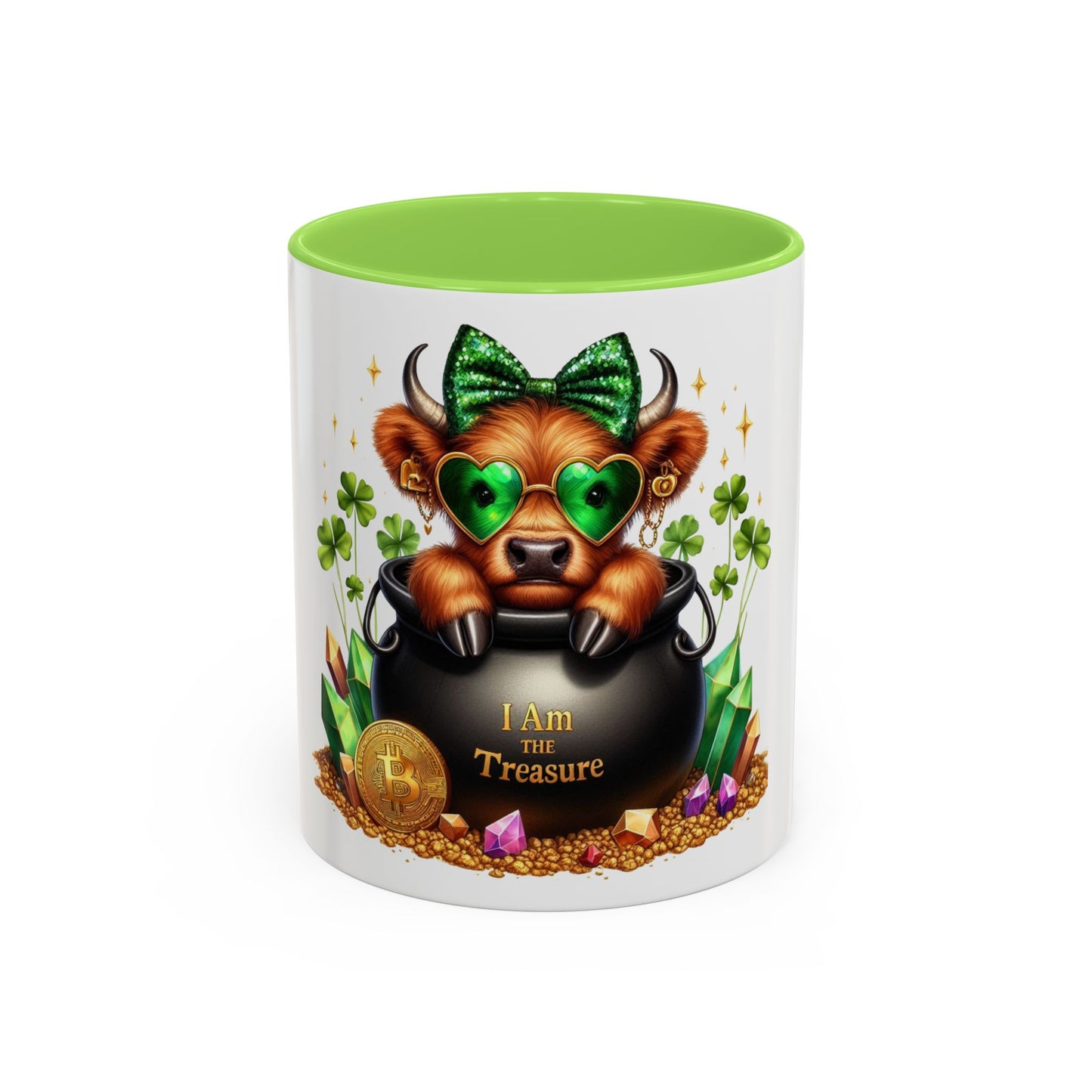 Highland St. Patrick Lucky Treasure Cow You Are the Gold Mug
