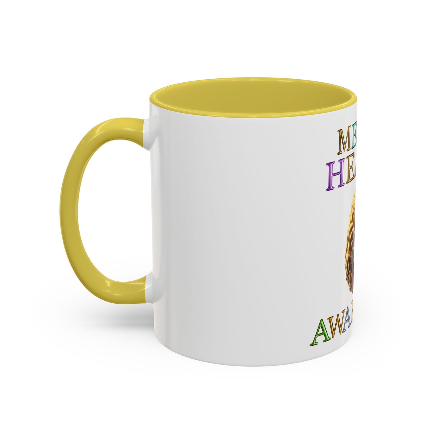 Colorful Mental Health Awareness Inspirational Self-Care Reminder Mug