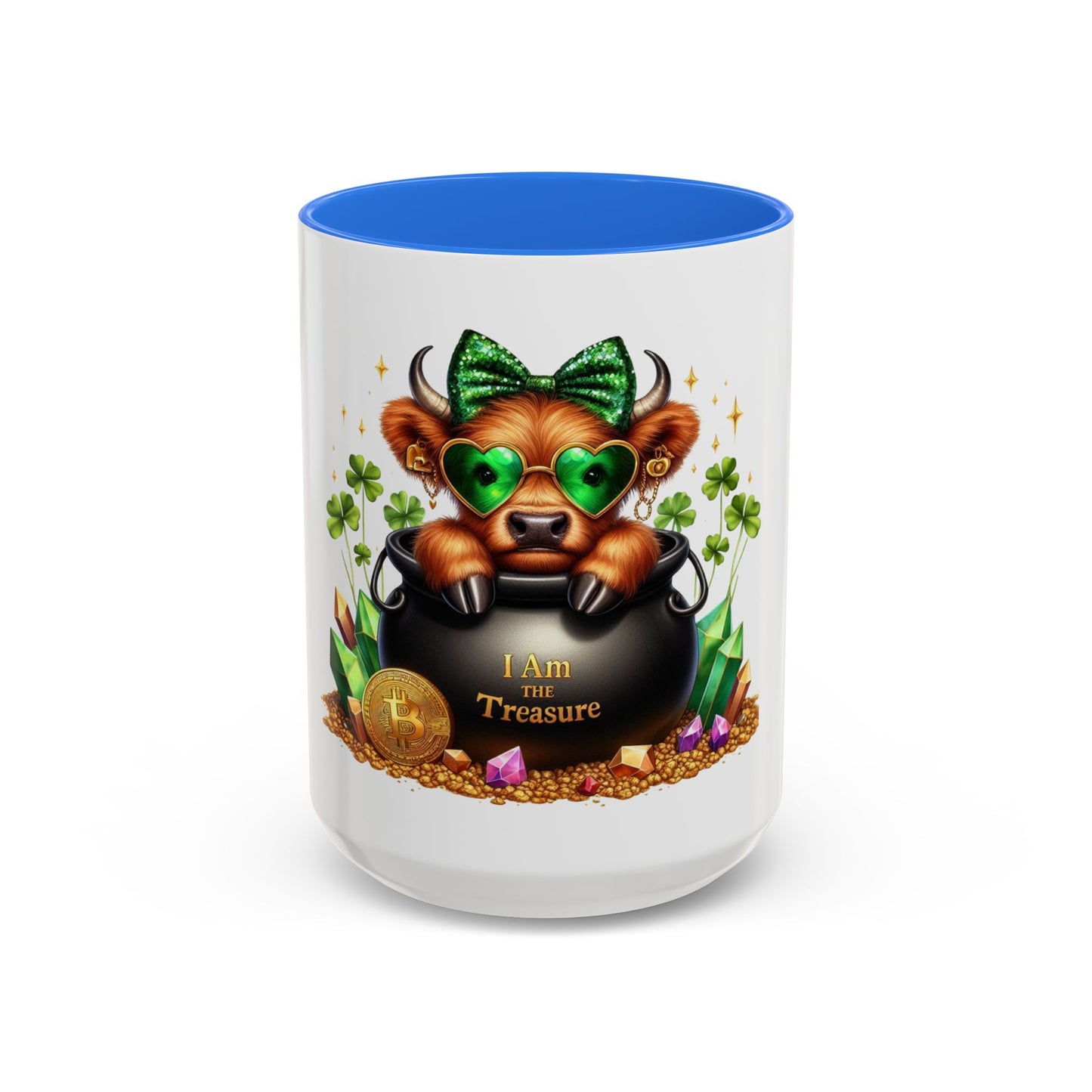 Highland St. Patrick Lucky Treasure Cow You Are the Gold Mug