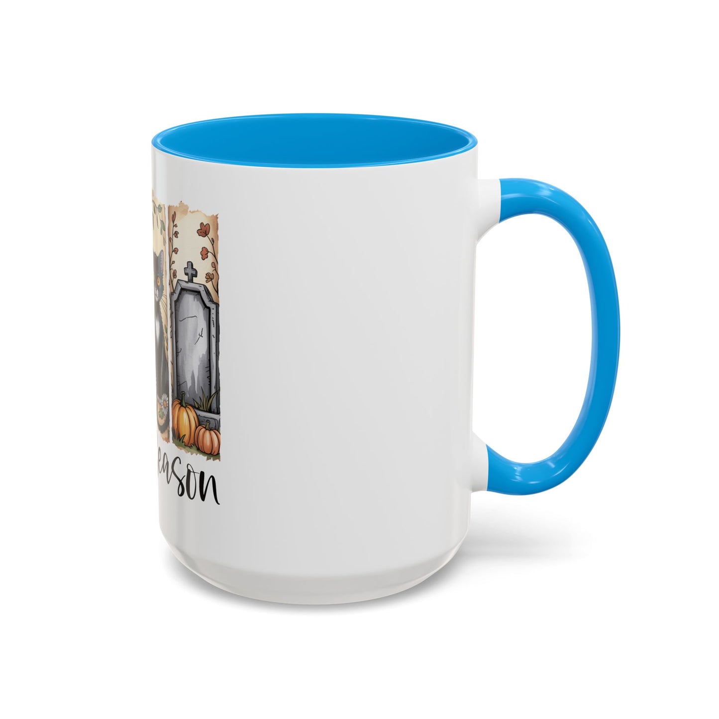 Colorful Spooky-Season Brushstroke-Halloween Mug
