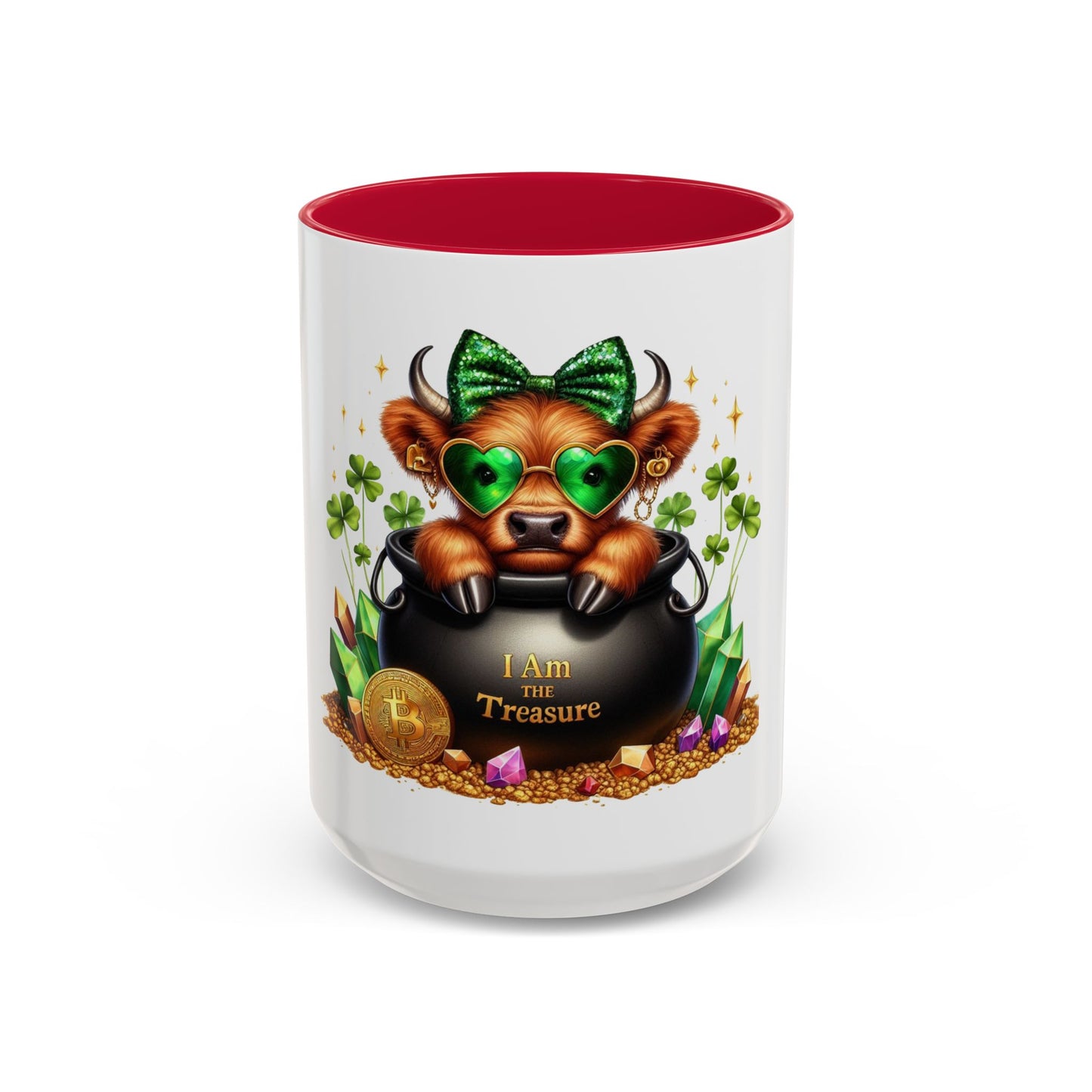 Highland St. Patrick Lucky Treasure Cow You Are the Gold Mug