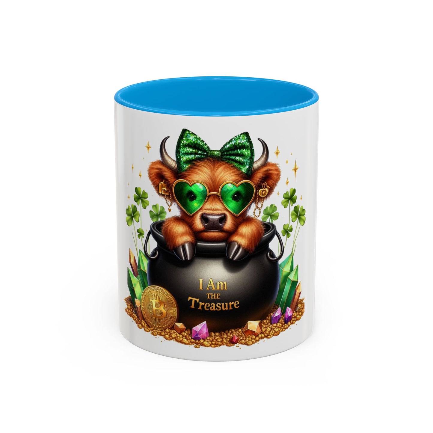 Highland St. Patrick Lucky Treasure Cow You Are the Gold Mug