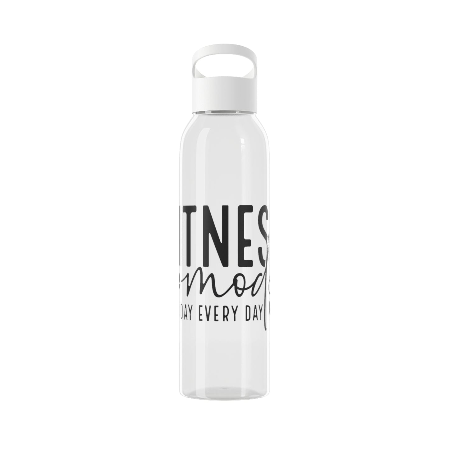 Motivational Fitness Mode All Day Every Day Water Bottle
