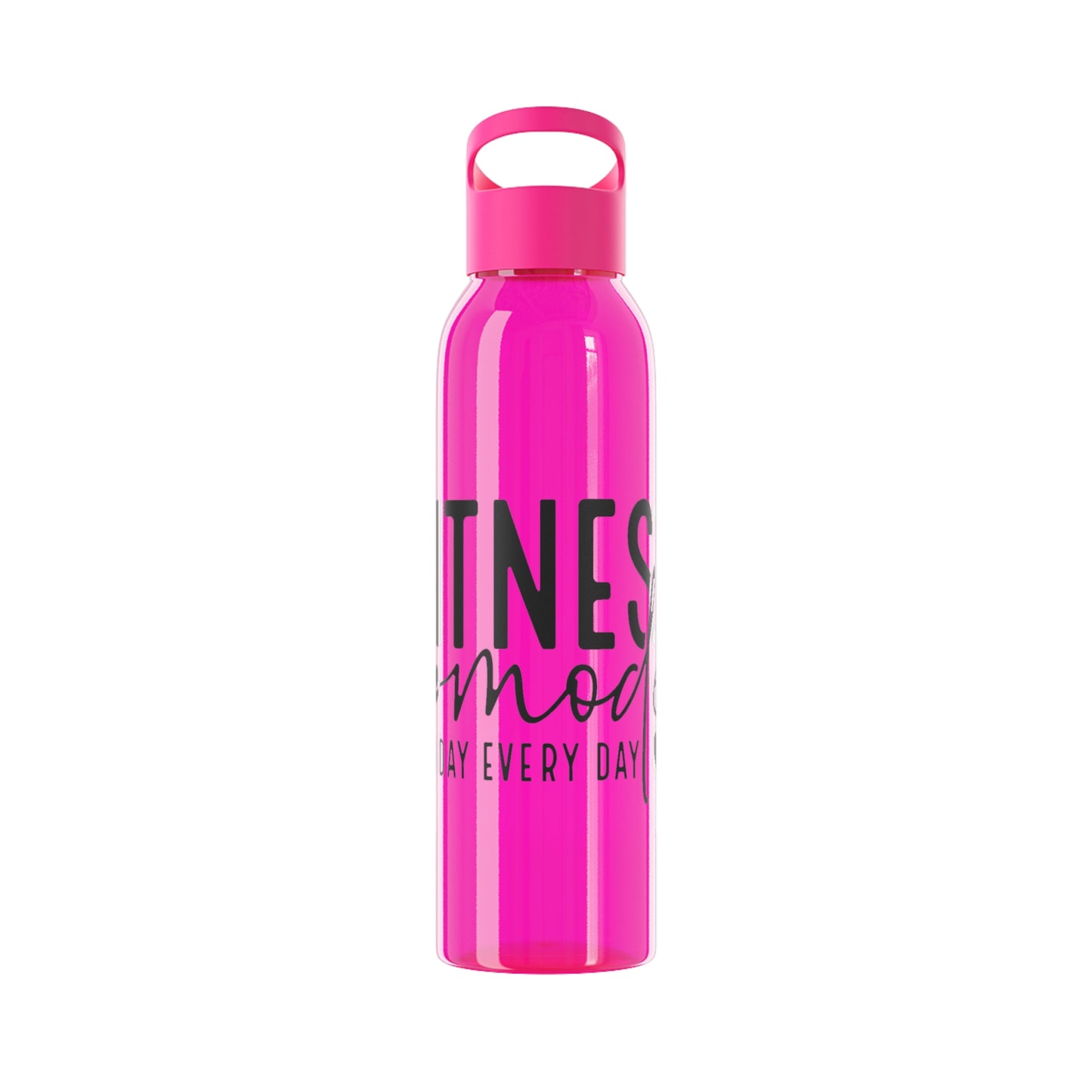 Motivational Fitness Mode All Day Every Day Water Bottle