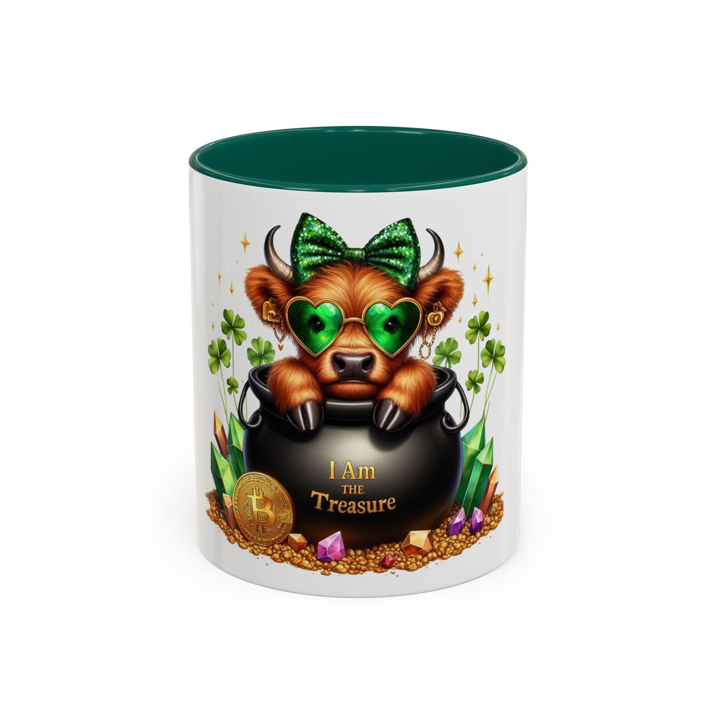 Highland St. Patrick Lucky Treasure Cow You Are the Gold Mug
