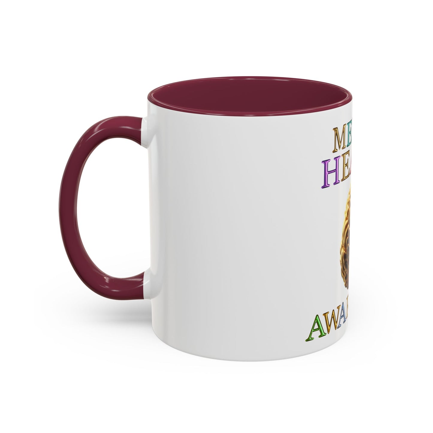 Colorful Mental Health Awareness Inspirational Self-Care Reminder Mug