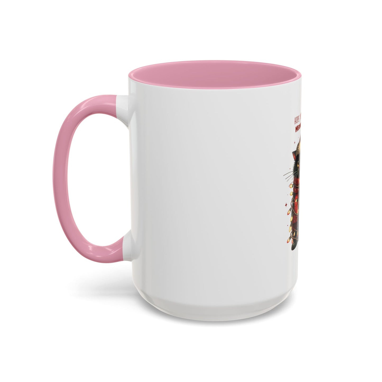 Meowy Bright Christmas Colorful Cat Perfectly Festive Mug