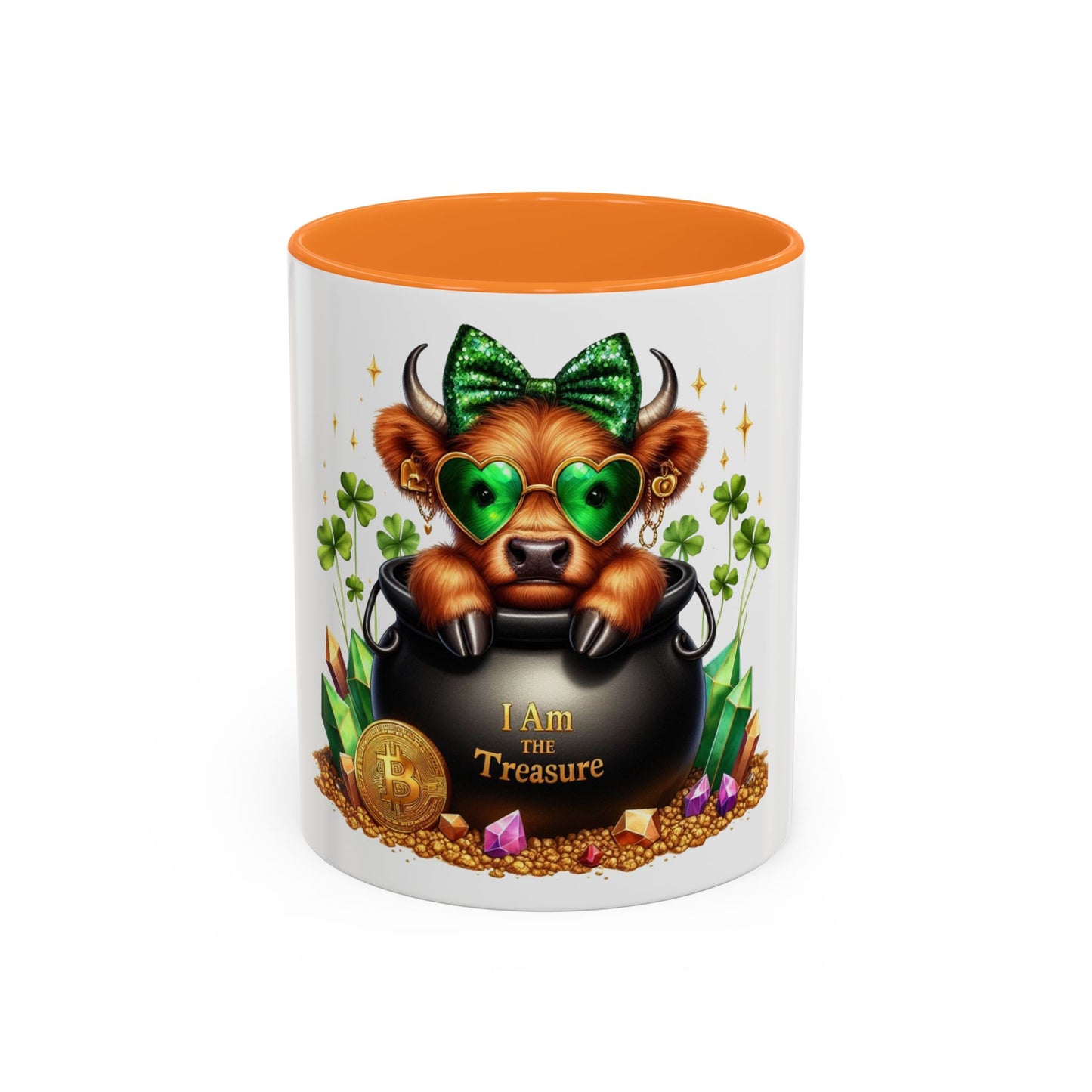 Highland St. Patrick Lucky Treasure Cow You Are the Gold Mug