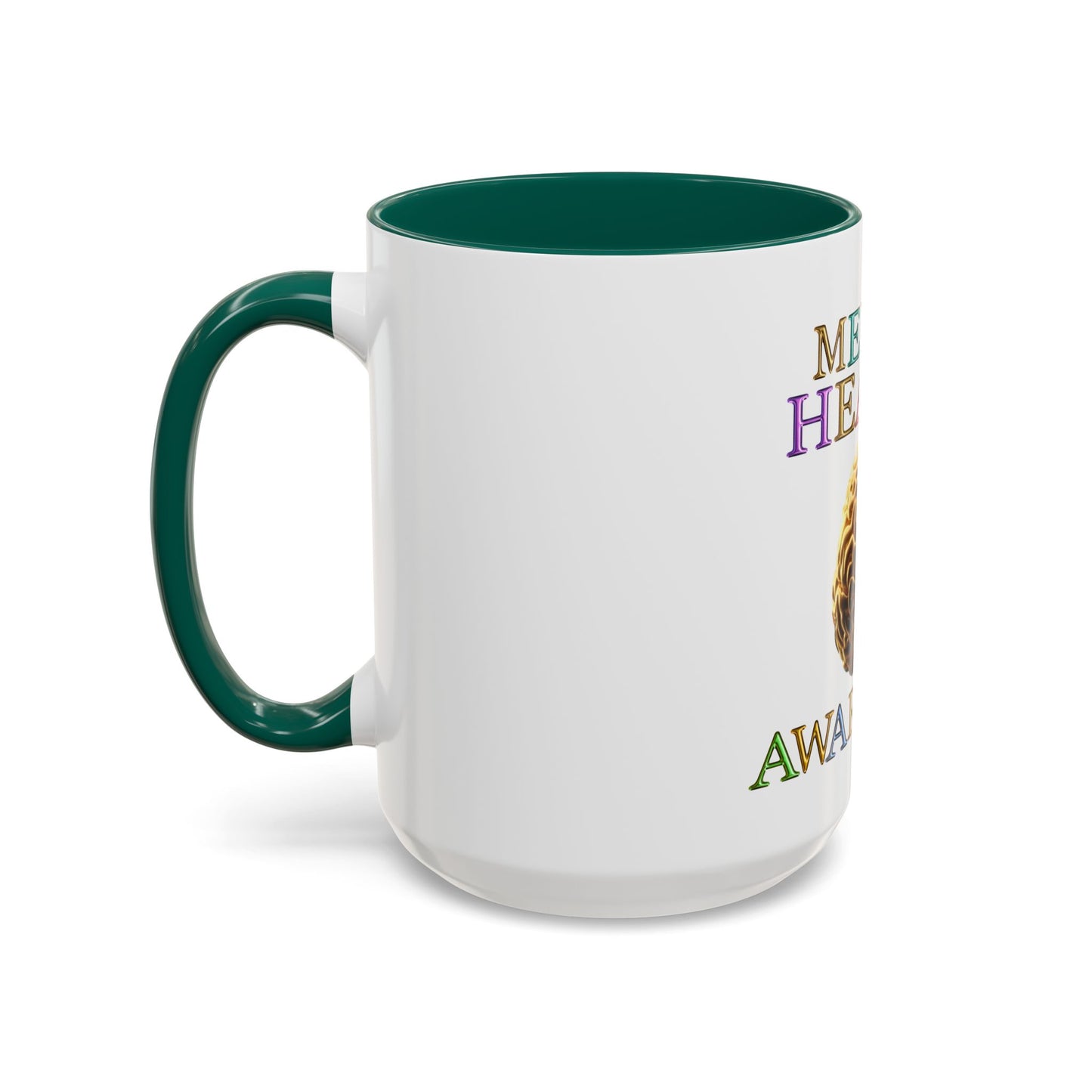 Colorful Mental Health Awareness Inspirational Self-Care Reminder Mug