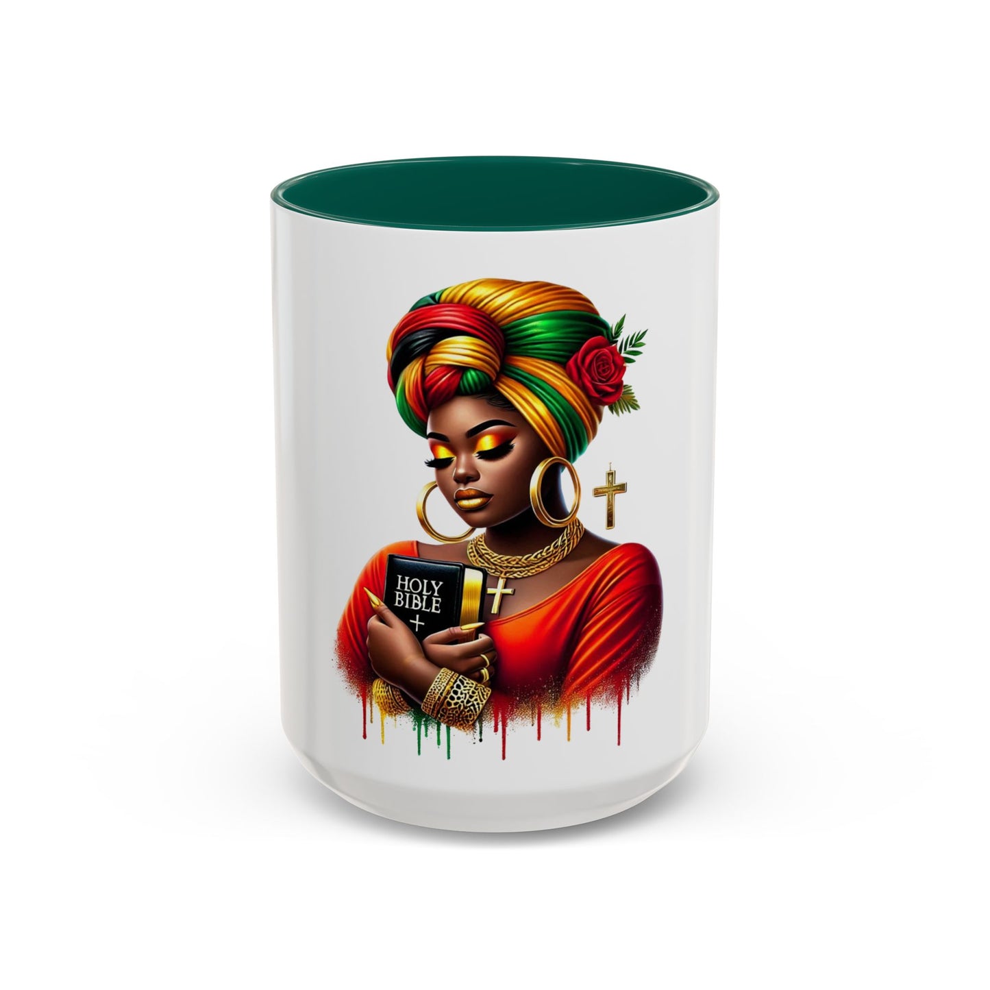 Grace Glory Black History Month Afrocentric Mug