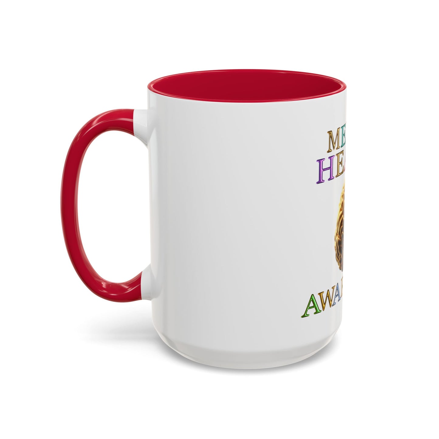 Colorful Mental Health Awareness Inspirational Self-Care Reminder Mug