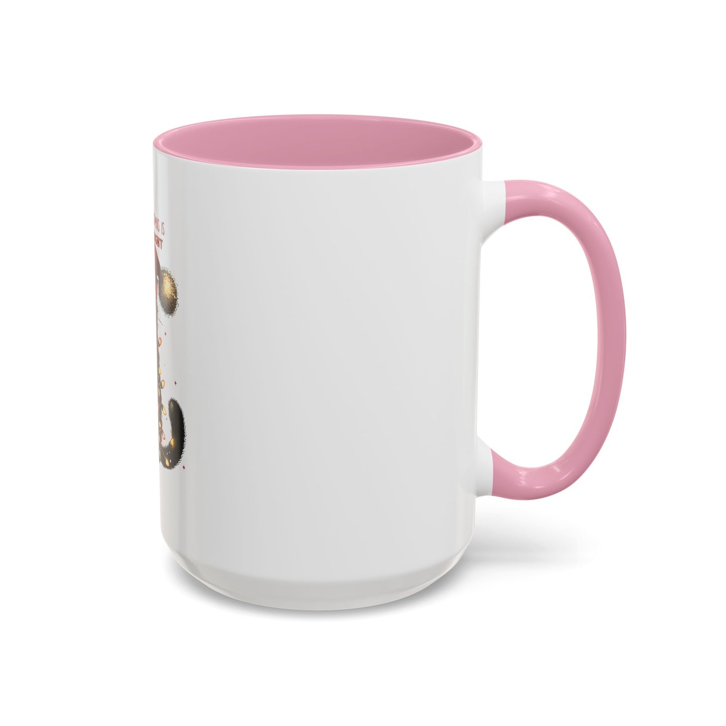 Meowy Bright Christmas Colorful Cat Perfectly Festive Mug