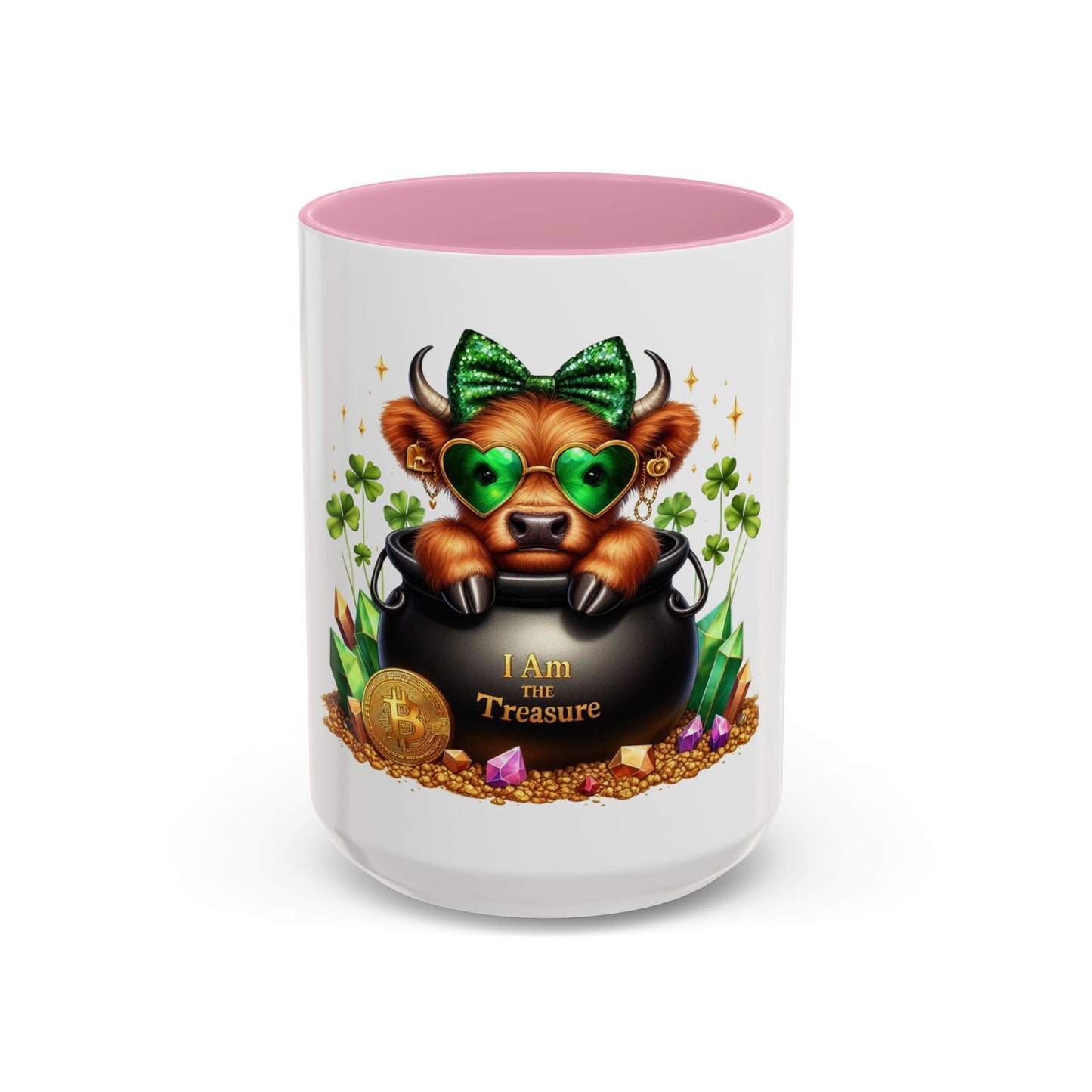 Highland St. Patrick Lucky Treasure Cow You Are the Gold Mug