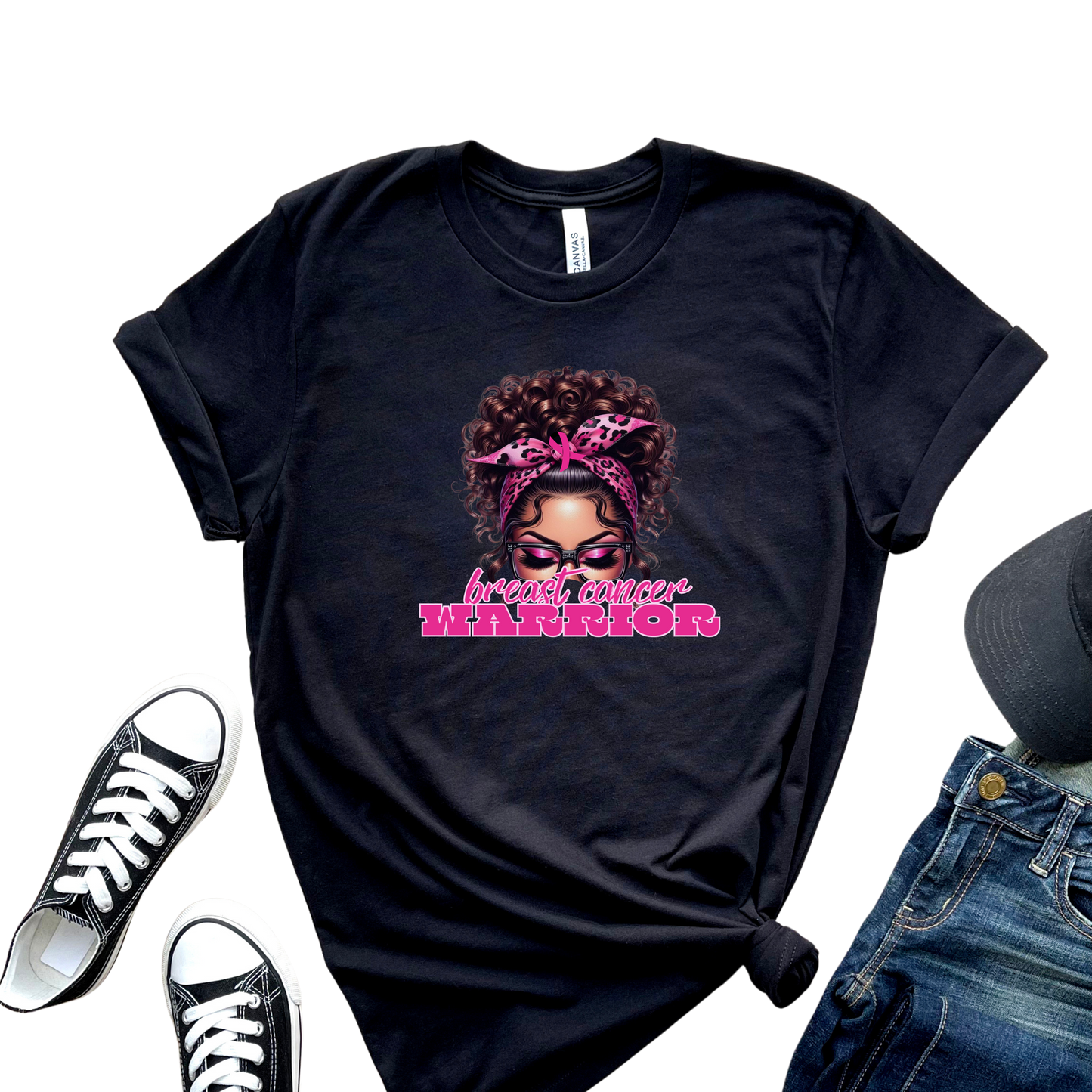Breast Cancer Awareness Warrior Queen T-Shirt