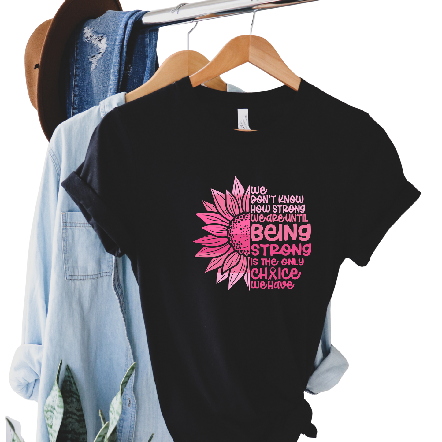 We Don't Know How Strong Shirt, Cancer Survivor Shirt Stronger Than Cancer T-Shirt