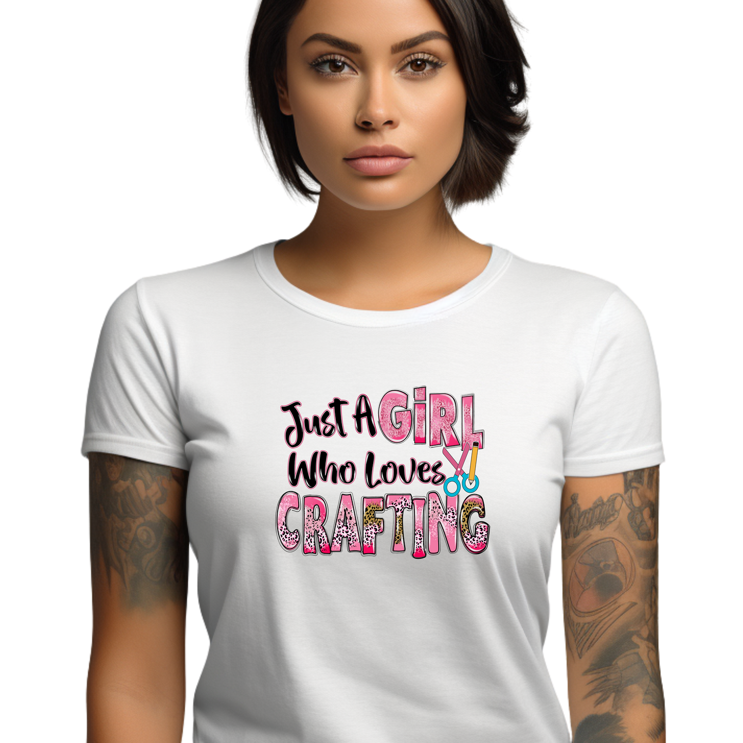 Just A Girl Who Loves Crafting T-Shirt