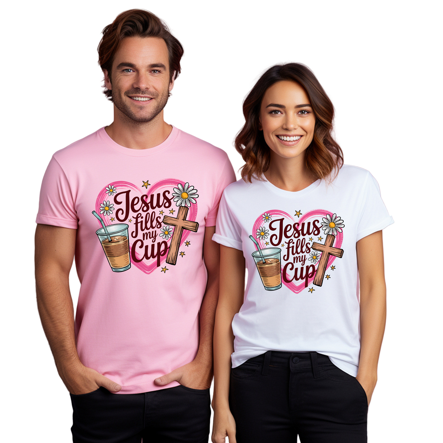 Jesus Fills My Cup Unisex T-Shirt
