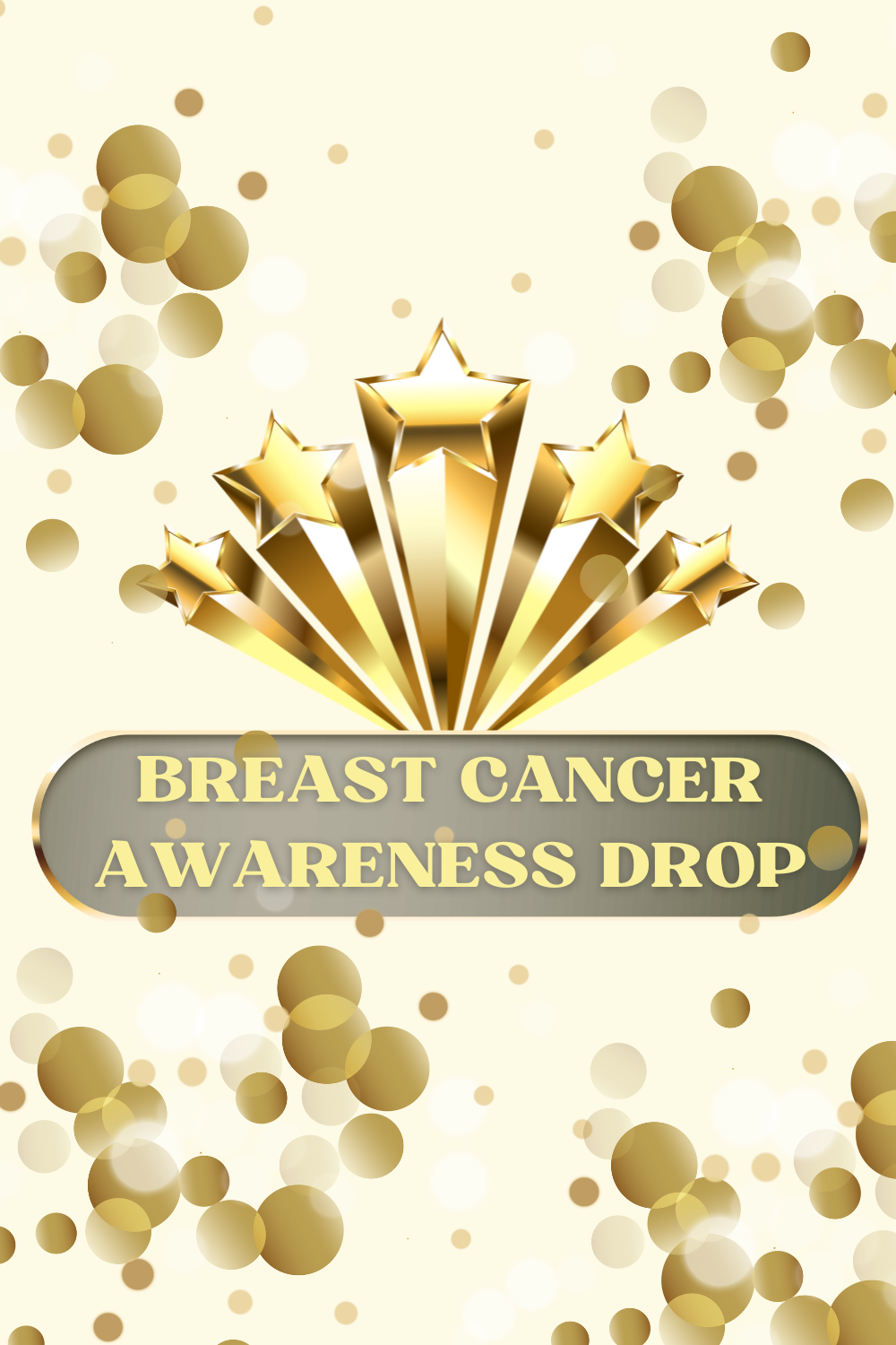 Breast Cancer Awareness Drop