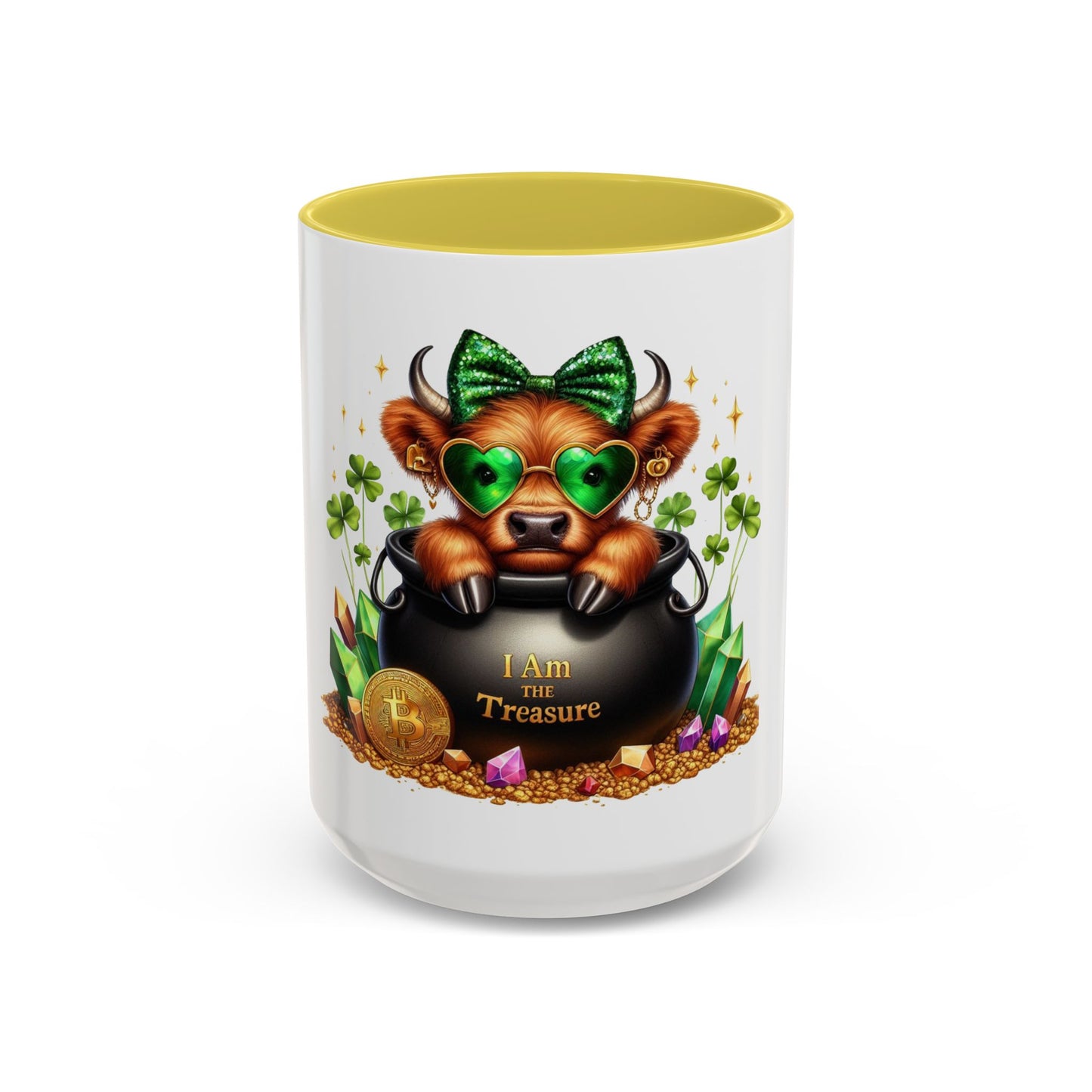 Highland St. Patrick Lucky Treasure Cow You Are the Gold Mug