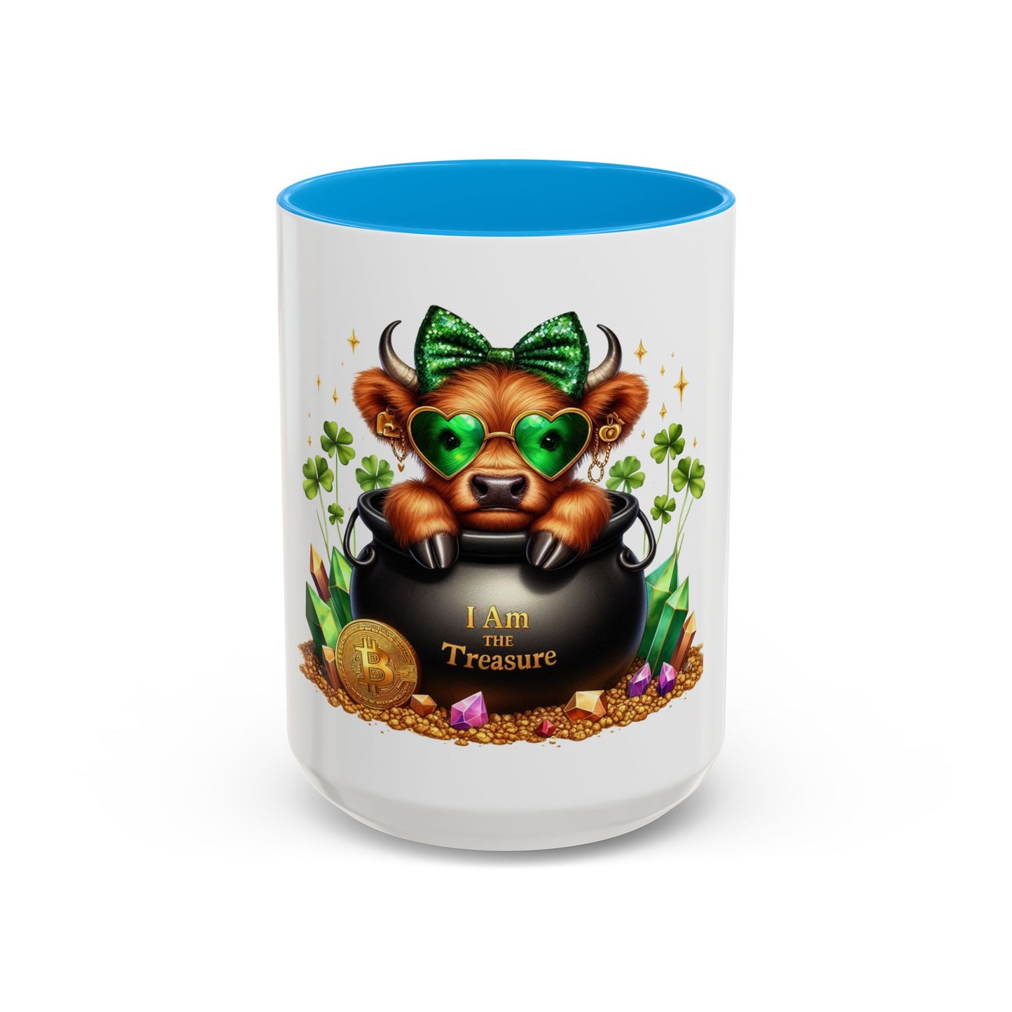 Highland St. Patrick Lucky Treasure Cow You Are the Gold Mug