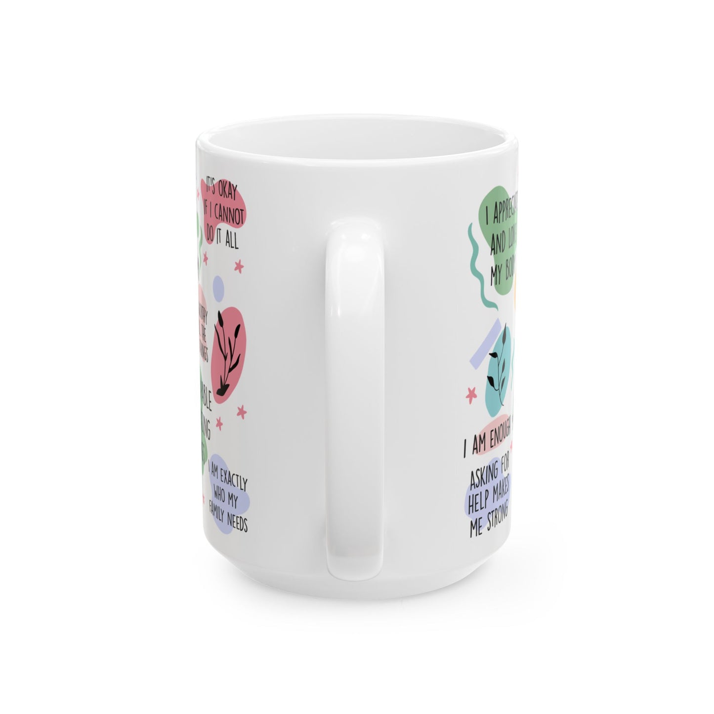 Empowering Mom Affirmations Positive Quotes  Motivational Self-Care Mug