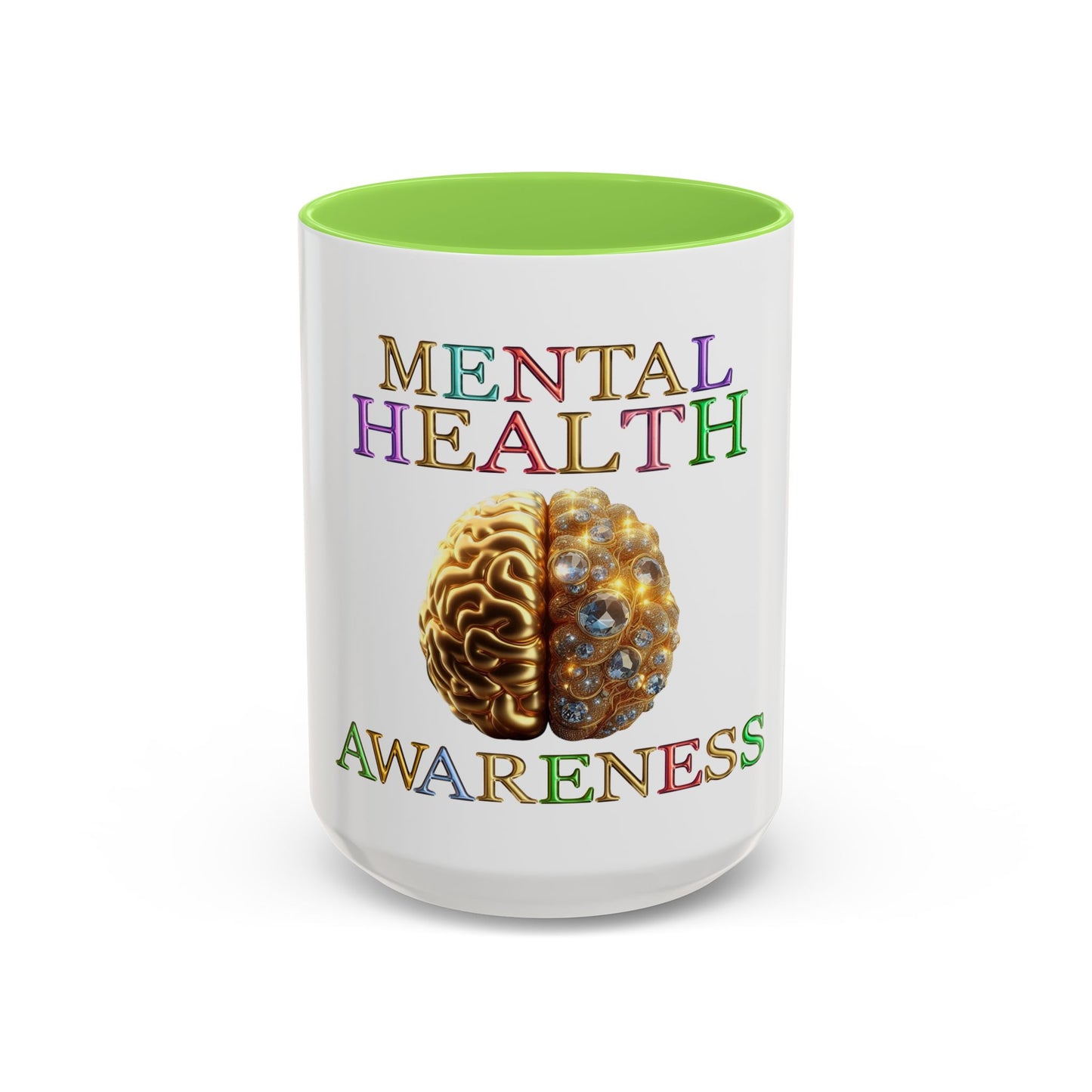 Colorful Mental Health Awareness Inspirational  Self-Care Reminder Mug
