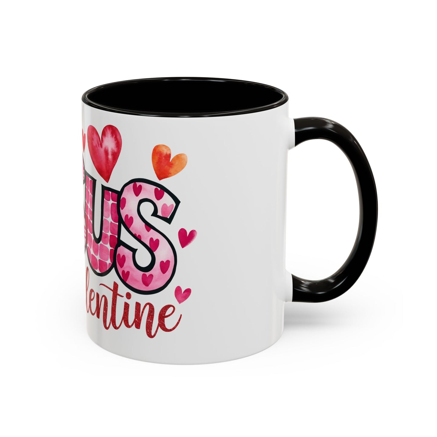 Jesus is My Valentine's Day Inspirational  Holiday Colorful Mug