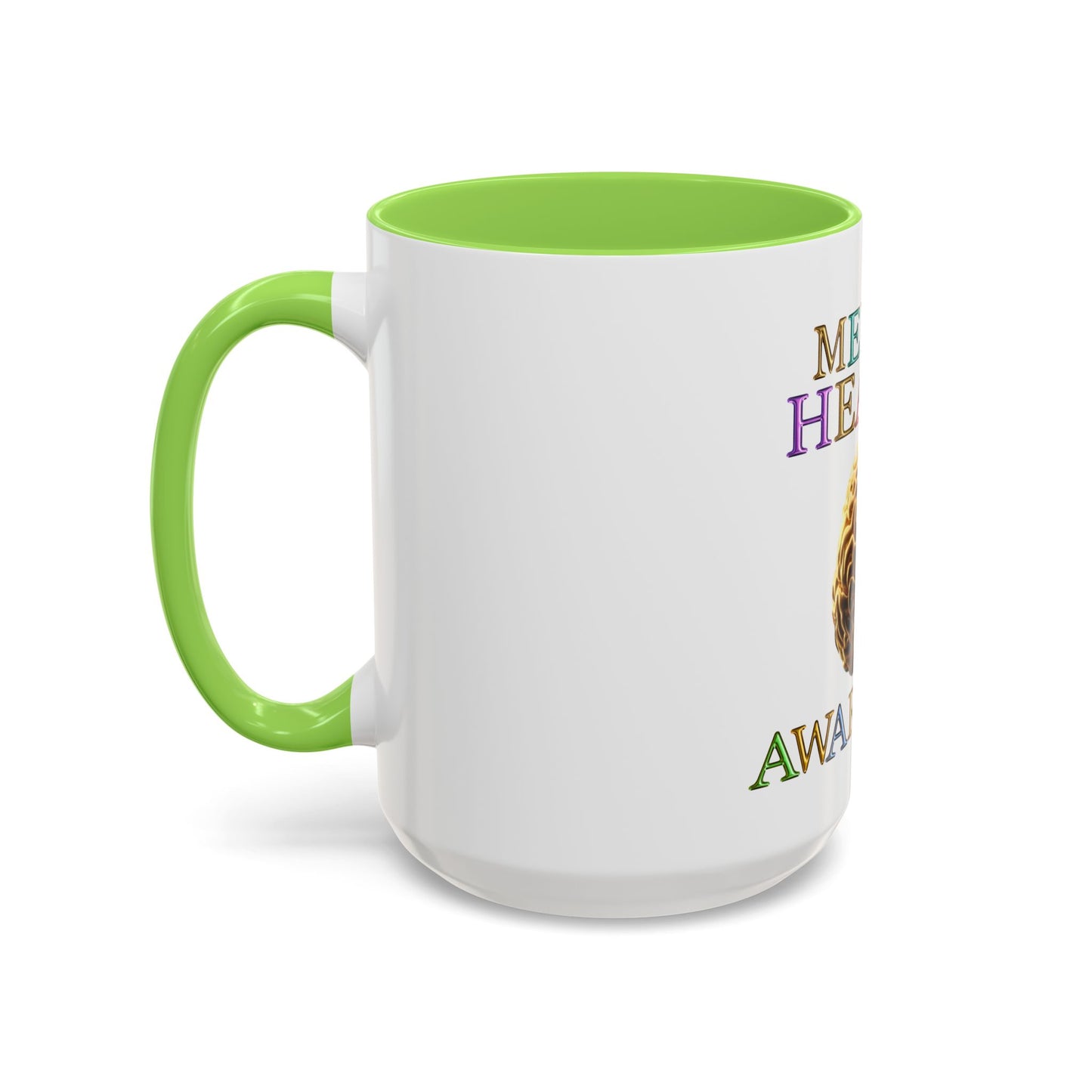 Colorful Mental Health Awareness Inspirational  Self-Care Reminder Mug