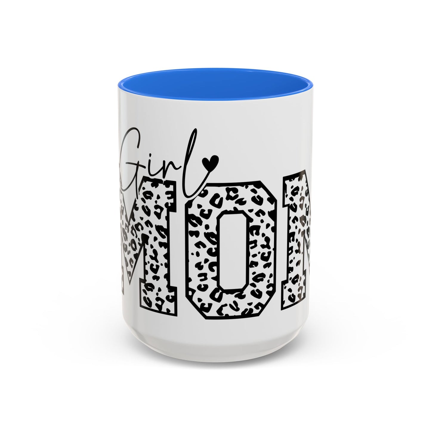 Girl Mom Leopard Colorful Mug