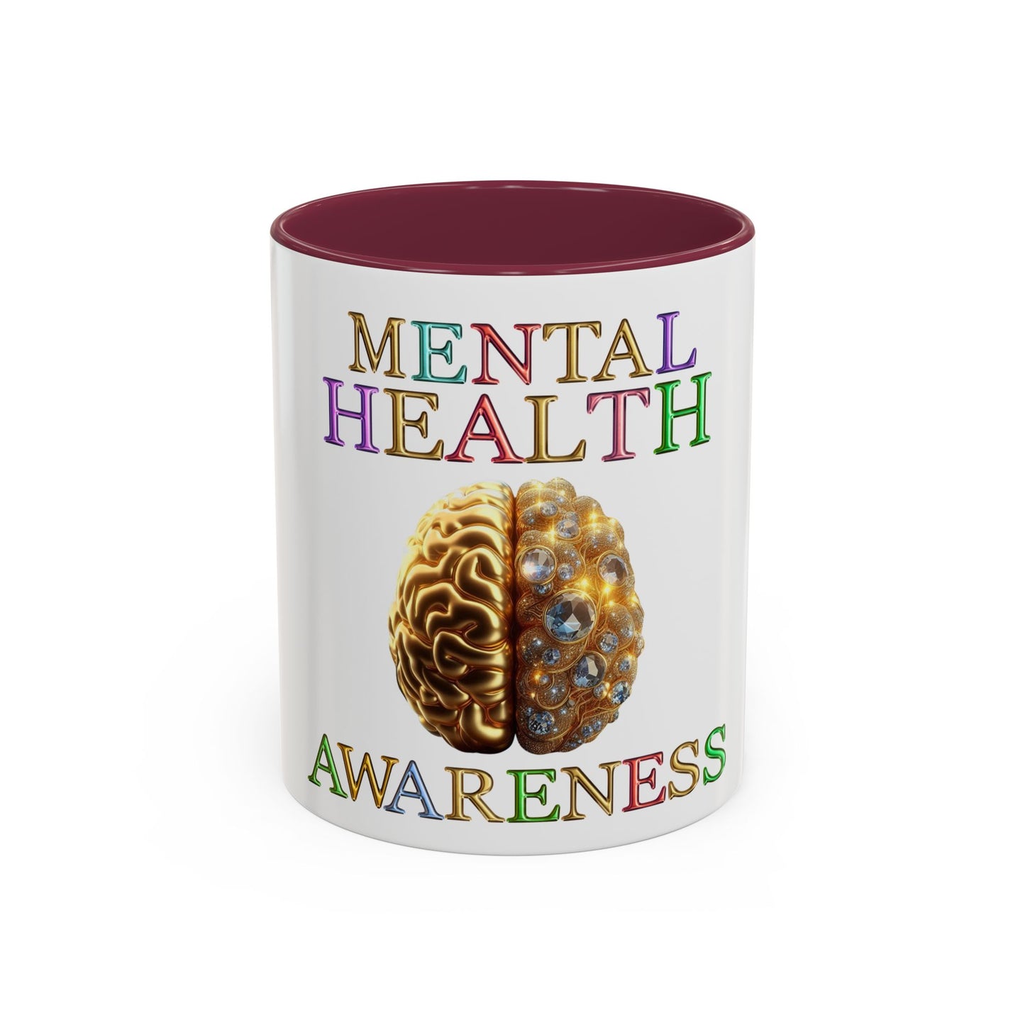 Colorful Mental Health Awareness Inspirational  Self-Care Reminder Mug