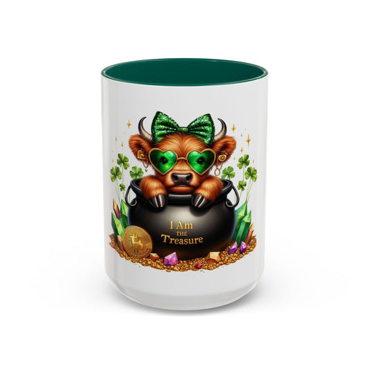 Highland St. Patrick Lucky Treasure Cow You Are the Gold Mug