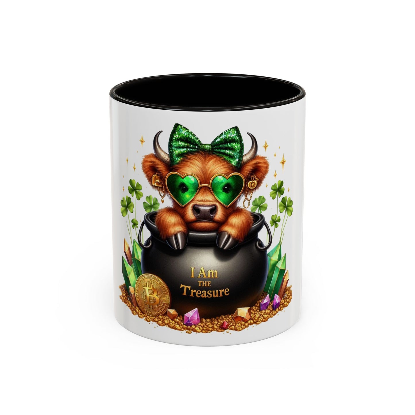 Highland St. Patrick Lucky Treasure Cow You Are the Gold Mug