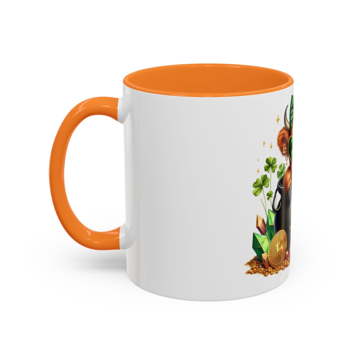 Highland St. Patrick Lucky Treasure Cow You Are the Gold Mug