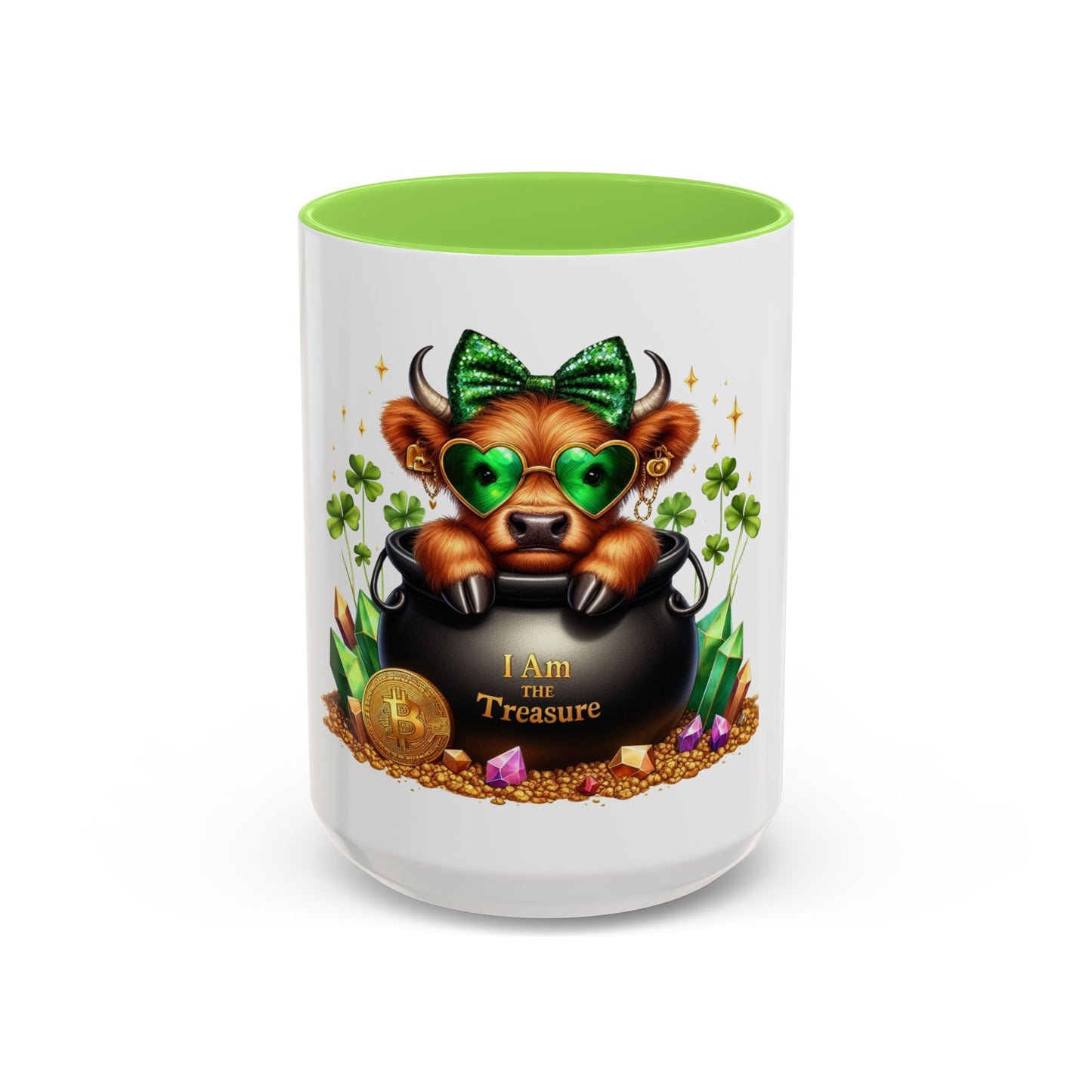 Highland St. Patrick Lucky Treasure Cow You Are the Gold Mug