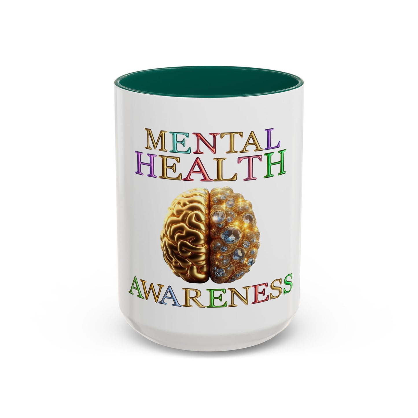 Colorful Mental Health Awareness Inspirational  Self-Care Reminder Mug
