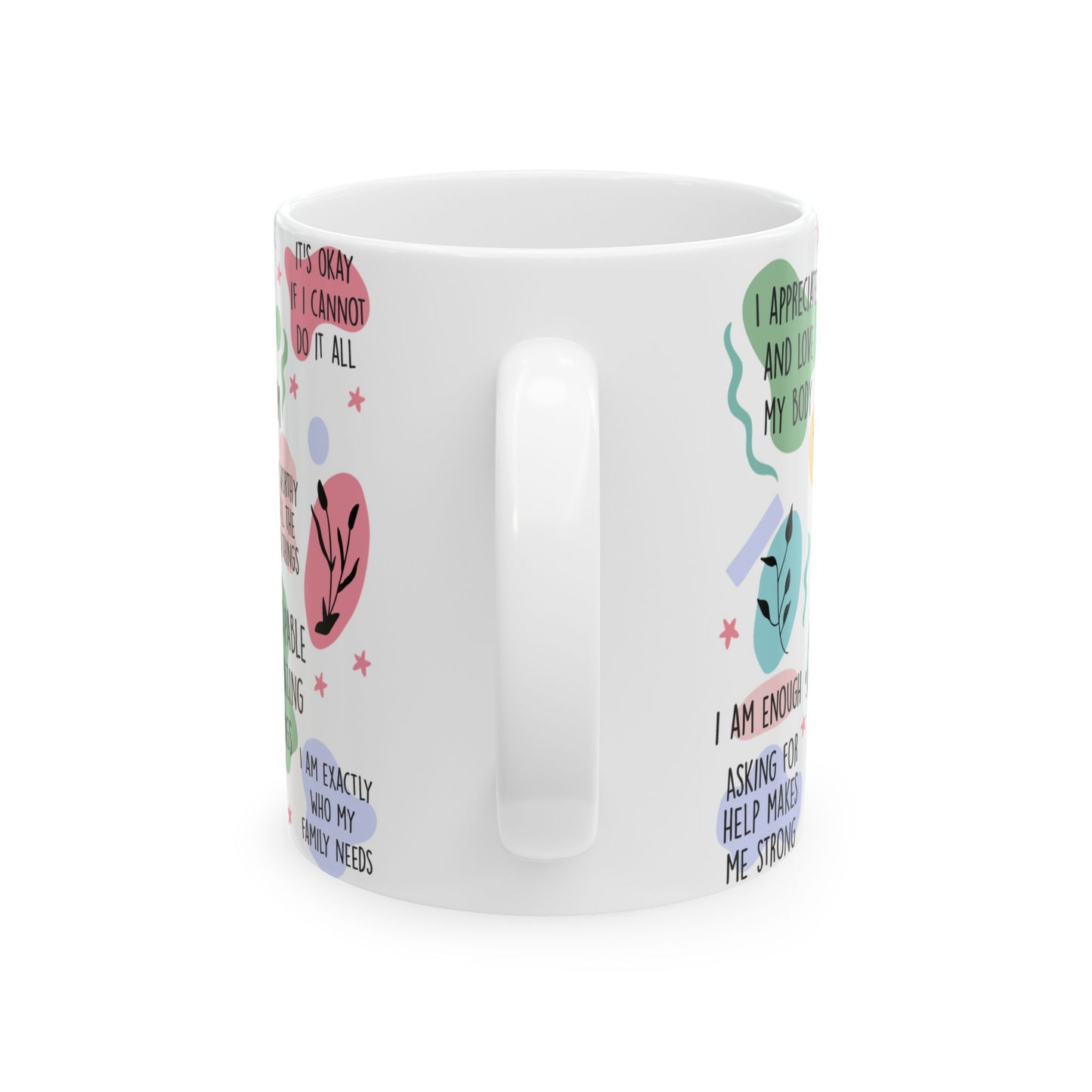 Empowering Mom Affirmations Positive Quotes  Motivational Self-Care Mug