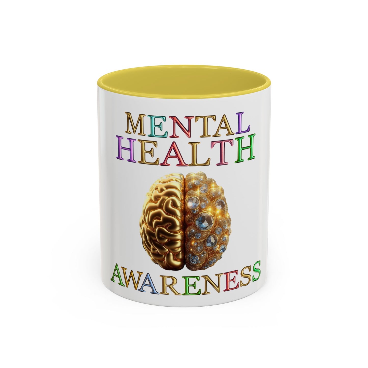 Colorful Mental Health Awareness Inspirational  Self-Care Reminder Mug