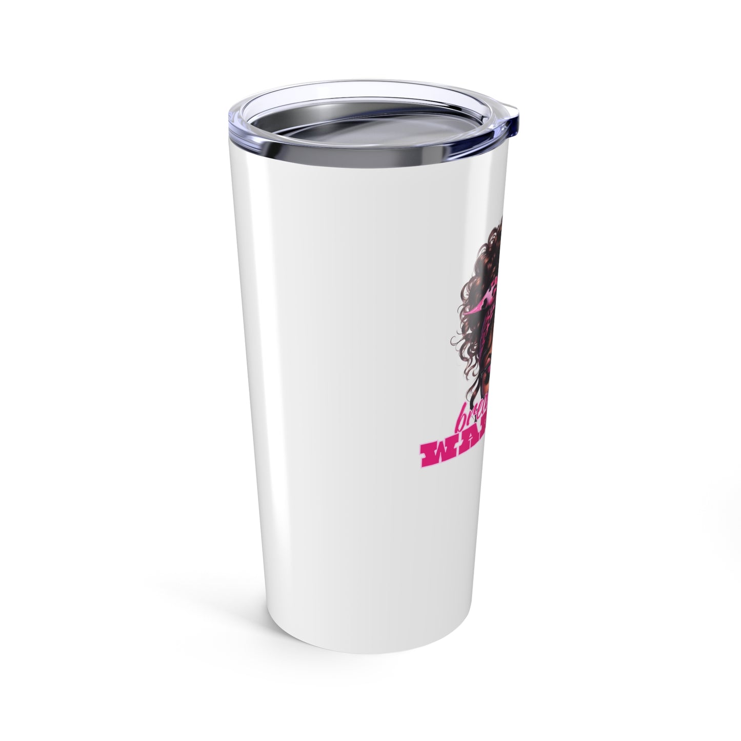 Breast Cancer Awareness Warrior Queen Inspirational Tumbler