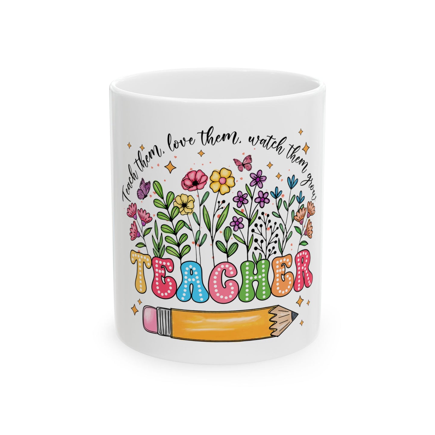 Teacher Wildflowers Appreciation Mug