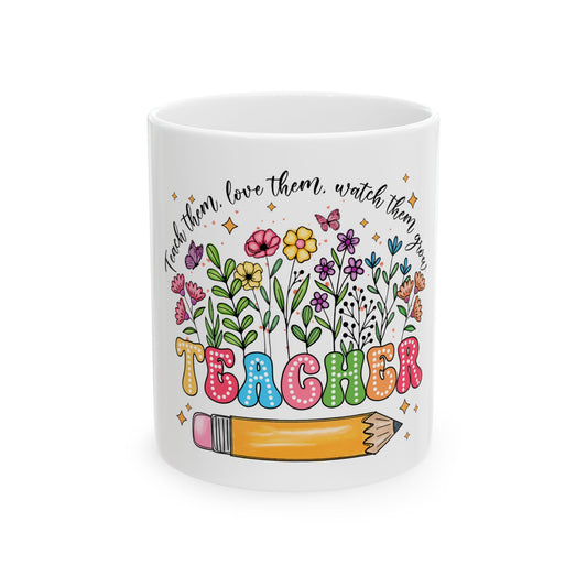 Teacher Wildflowers Appreciation Mug