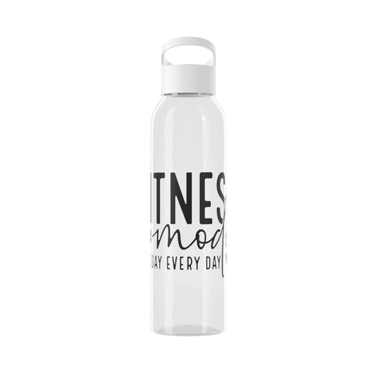 Motivational Fitness Mode All Day Every Day Water Bottle
