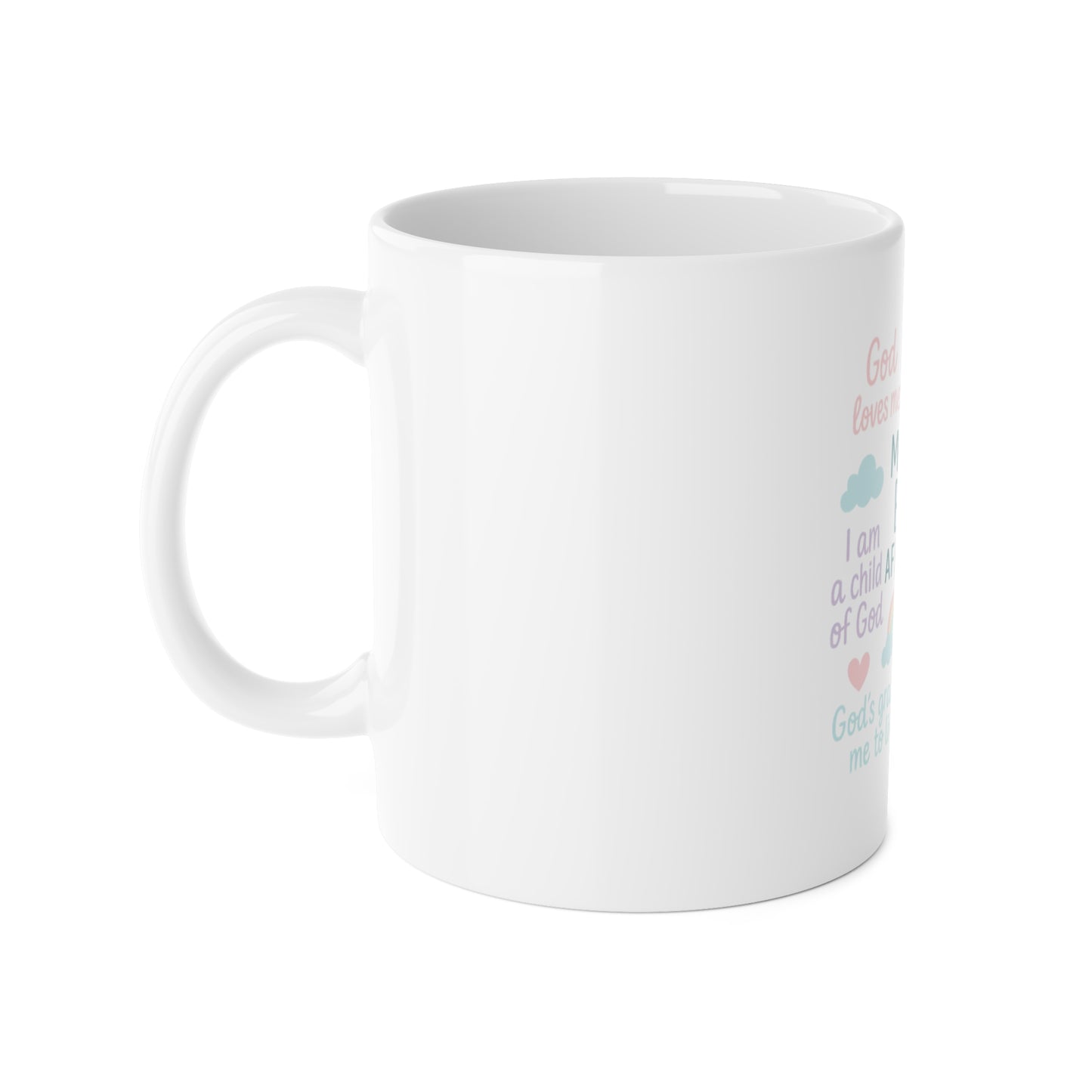 Inspirational Bible Affirmations Motivational Daily Reminder Faith-Based Mug