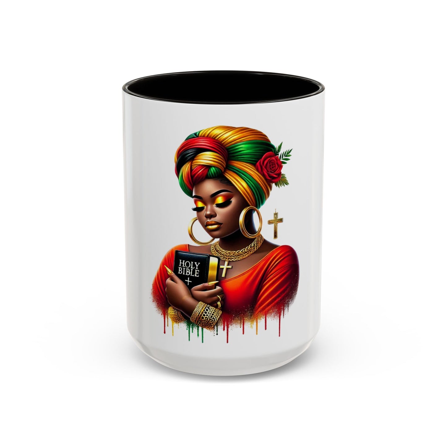 Grace Glory Black History Month Afrocentric Mug