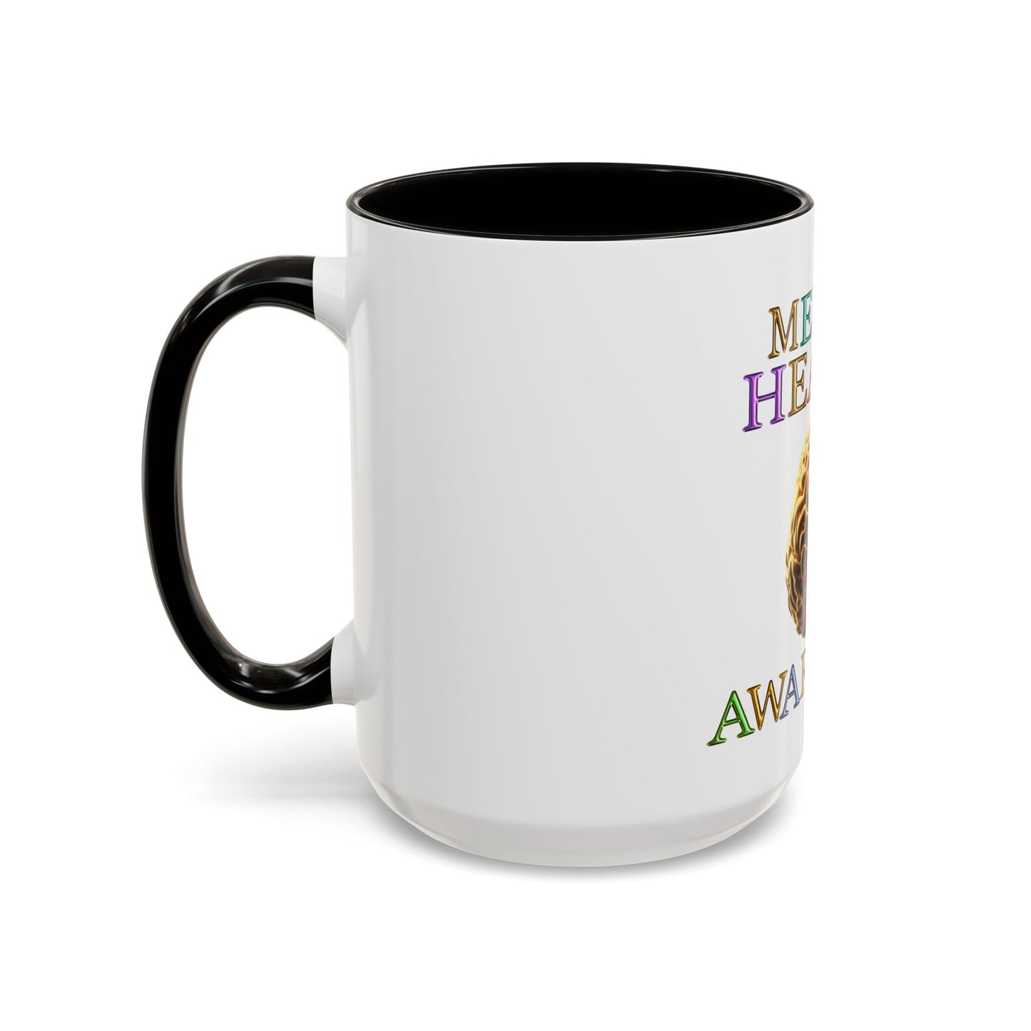 Colorful Mental Health Awareness Inspirational  Self-Care Reminder Mug