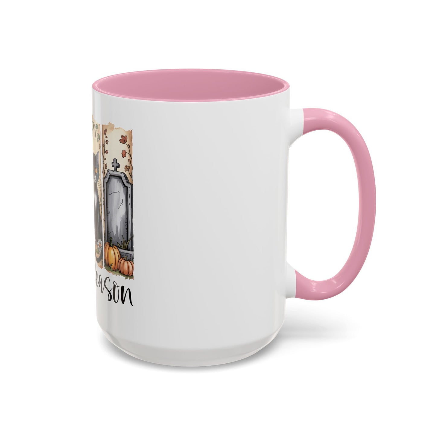 Colorful Spooky-Season Brushstroke-Halloween Mug